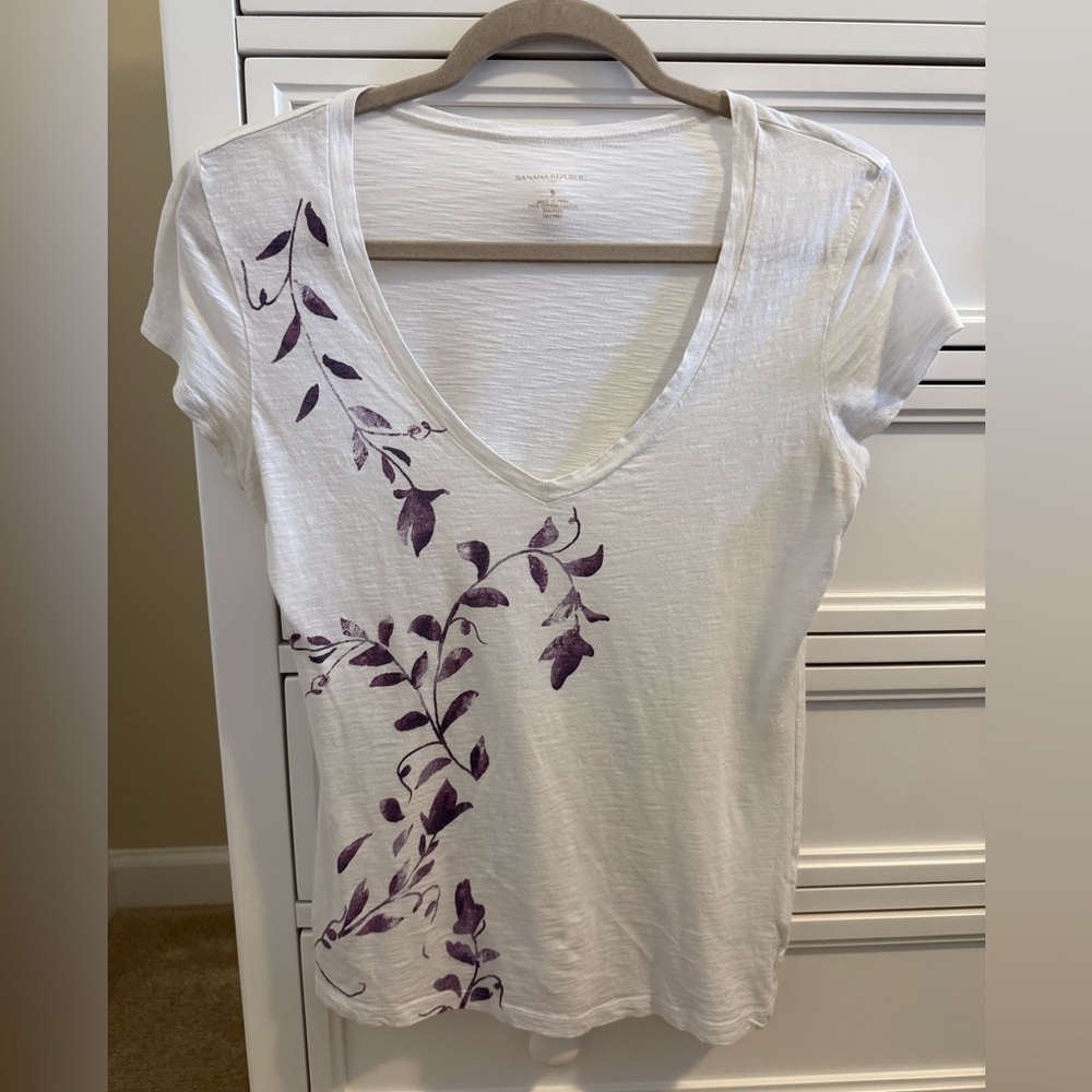Banana Republic Floral Shirt (S)